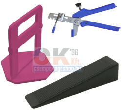 SKT SKT20 ECO lapszintező, 100db ÉK + 100db TALP +1db FOGÓ 1, 5mm, 4-15mm (skteco20115cs10) (skteco20115cs10)