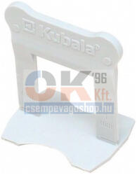 Kubala ÉKES burkolat és lapszintező, TALP elem 1000 db, 1mm fuga, 12-21mm laphoz (mak1889cs4) (mak1889cs4)