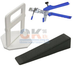 SKT SKT20 ECO lapszintező, 100db ÉK + 100db TALP +1db FOGÓ 2mm, 4-15mm (skteco2012cs10) (skteco2012cs10)