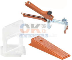 Raimondi ÉKES szintező, 100db ÉK + 100db TALP + 1db FOGÓ 1, 5mm fuga 3-12mm (r180ba15cs10) (r180ba15cs10)