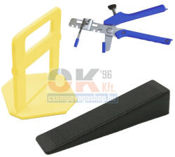 SKT SKT20 ECO lapszintező, 100db ÉK + 100db TALP +1db FOGÓ 1mm, 4-15mm (skteco2011cs10) (skteco2011cs10)