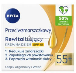 Assorted Przeciwzmarszczkowy + Rewitalizáló Nappali Krém SPF15 55+ 50ml