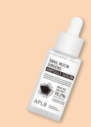 APLB Ser cu mucină de melc și ginseng Snail Mucin Ginseng Ampoule Serum - 40 ml