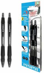  Set 2 pixuri cu gel Mitama, varf 0.7, scriere neagra (MI061704)