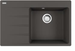 Franke Chiuveta bucatarie Franke Centro CNG 611/211-78 ST, picurator stanga, 78x50cm, fragranite, Slate Grey (114.0716.332) Chiuveta