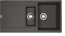 Franke Chiuveta bucatarie Franke Maris MRG 651 reversibila, 970x500mm, tehnologie Sanitized, fragranite, Slate Grey (114.0714.167) Chiuveta