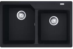 Franke Chiuveta bucatarie Franke Urban UBG 620-36-33, doua cuve, 780x500mm, fragranite Matte Black (114.0687.311) Chiuveta