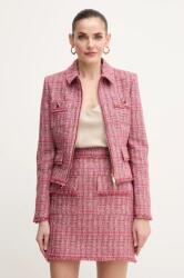 Marciano Guess rövid kabát CLAUDIA rózsaszín, átmeneti, 5GGN16 7302A - rózsaszín 42