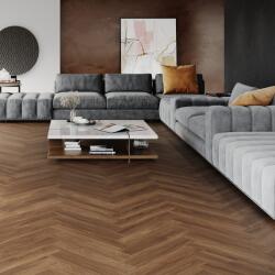 Falquon Parchet SPC The Floor Herringbone 6 mm Stejar ton mediu P6005