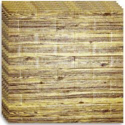 HOZRO Tapet 3D autoadeziv, GROSIME 5MM, HOZRO, Model imitatie caramida, design modern, foarte usor de montat, TG-026