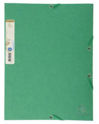 Exacompta Gumis mappa, karton, A4, EXACOMPTA "Forever®", zöld (56983E) - iroszer24