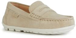 GEOX gyerek mokaszin velúrból NEW FAST - bézs 33