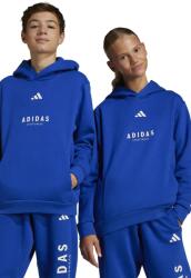 Adidas gyerek felső nyomott mintás, kapucnis, JC7618 - kék 176