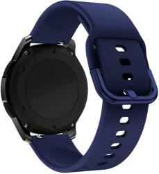 Hurtel Szilikon szíj TYS smartwatch okosórához univerzális 20mm sötétkék