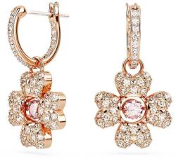 Swarovski fülbevaló IDYLLIA - rózsaszín Univerzális méret