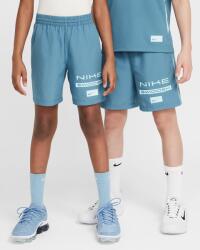 Nike Multi Big Kids Dri-Fit Woven Shorts S | Unisex | Pantaloni scurți | Albastru | HJ3801-006