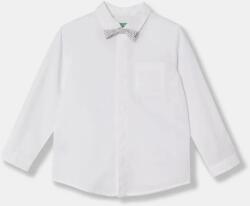 United Colors of Benetton gyerek ing pamutból fehér, 59UXGQ029 - fehér 104