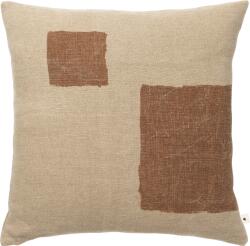 ferm LIVING Față de pernă decorativă Oleo 50 x 50 cm bej-maro (1104270908) Lenjerie de pat