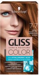 Schwarzkopf Schwarzkopf Gliss Color tartós hajfesték 7-7 Rezes sötétszőke