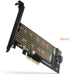 AXAGON PCEM2-D PCIe NVMe+SATA M. 2 Adapter (PCEM2-D) - berczitech