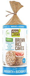 RiceUP! Szelet amaránt & hajdina 120g puffasztott teljes kiőrlésű barna rizs - biora