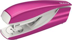 Leitz WOW 5502 NeXXt sorozatú fém tűzőgép, 30 lap, 200 db P3 kapocs, rózsaszín (LZ55021023)
