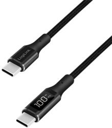LogiLink CU0181 USB kábel USB 2.0 1 M USB C Fekete (CU0181)