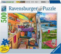 Ravensburger Пъзел Ravensburger от 500 XXL части - Изглед на платформата (7017473)