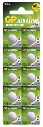 EMOS B3176G, GP Alkáli gombelem LR44 (A76F) 10db (B3176G)