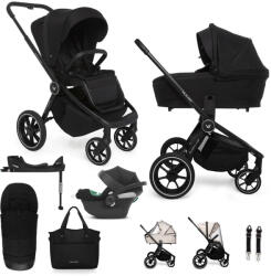  MUUVO KÉSZLET Babakocsi Quick 4.0 Classic black szett 2in1 + CYBEX Aton B2 i-Size + alap (VP-F188550)