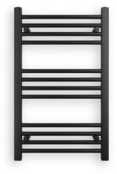 Welland Fekete 500x800mm törölközőszárítós fürdőszobai radiátor Welland Lux | Készletről | Gyors kiszállítással (CN800500BL)