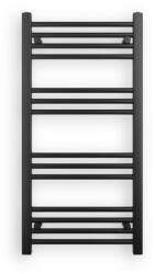 Welland Fekete 500x1000mm törölközőszárítós fürdőszobai radiátor Welland Lux | Készletről | Gyors kiszállítással (CN1000500BL)