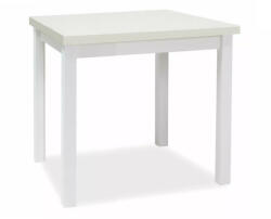 SIGNAL MEBLE Adam 90 Fehér Matt Étkezőasztal Laminált MDF (SIG-ADAMBM90)