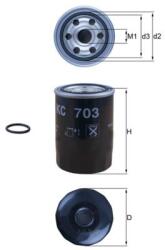 MAHLE filtru combustibil MAHLE KC703D (KC703D)
