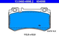 ATE set placute frana, frana disc ATE 13046049982 (13046049982)