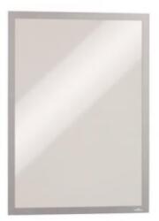 Durable Duraframe Magnetic mágneses A3 infokeret ezüst színű 5db (486823) (486823) - aqua