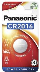 Panasonic gombelem (CR2016, 3V, lítium) 1db / csomag (CR-2016L/1BP) - pepita