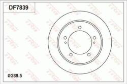 TRW Disc frana TRW DF7839 (DF7839)