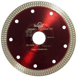Flexmann For Cut gyémánttárcsa PRO-Extra 115x1, 2x10x22, 2mm turbó, piros, gránit (PRO-Extra 115)