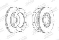 JURID Disc frana JURID 569270J (569270J)