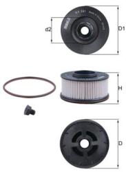 MAHLE filtru combustibil MAHLE KX591D (KX591D)