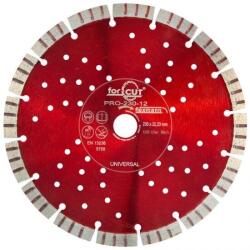 Flexmann Gyémántkorong Szegmentált PIROS 230x3.0x12x16x22, 2 (PRO-230-12) - pepita