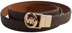 Michael Kors Curea de dama Reversible Michael Kors Thin Leather Belt Maro 109
