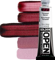 Golden Artist Colors Open Akril festék Permanent Maroon 59 ml 1 db (0007252-2)