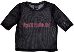 Iron Maiden Logo Black XS Női Ing (IMMCT184LB00)