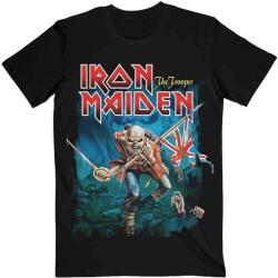 Iron Maiden Trooper Eddie Large Eyes Black S Ing (IMTEE168MB01)