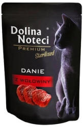 Dolina Noteci Dolina Noteci Prémium tál sterilizált macskáknak marhahússal 85g