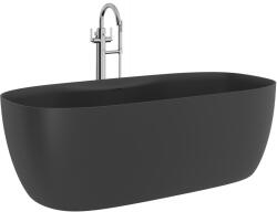 Kludi Resa S térben álló kád 170x80 cm ovális fekete 53BF0339