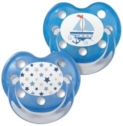 Baby-Nova Suzetă ortodontică din silicon Baby Nova, - mărimea 3, 2 bucăți, albastru (28280)