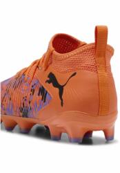 PUMA Future 8 Match Creativity FG/AG Jr. Gyermek futballcipők fekete|lila|narancssárga|sárga